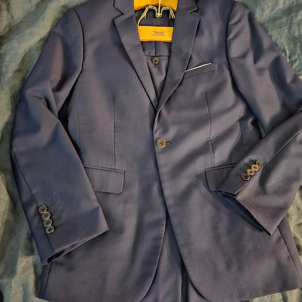 Men's Classic Navy Suit